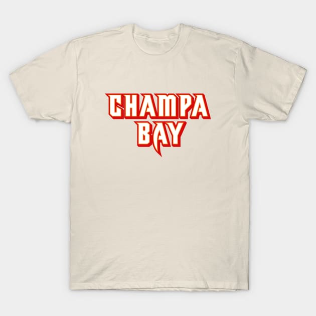 Champa Bay - Orange T-Shirt by KFig21